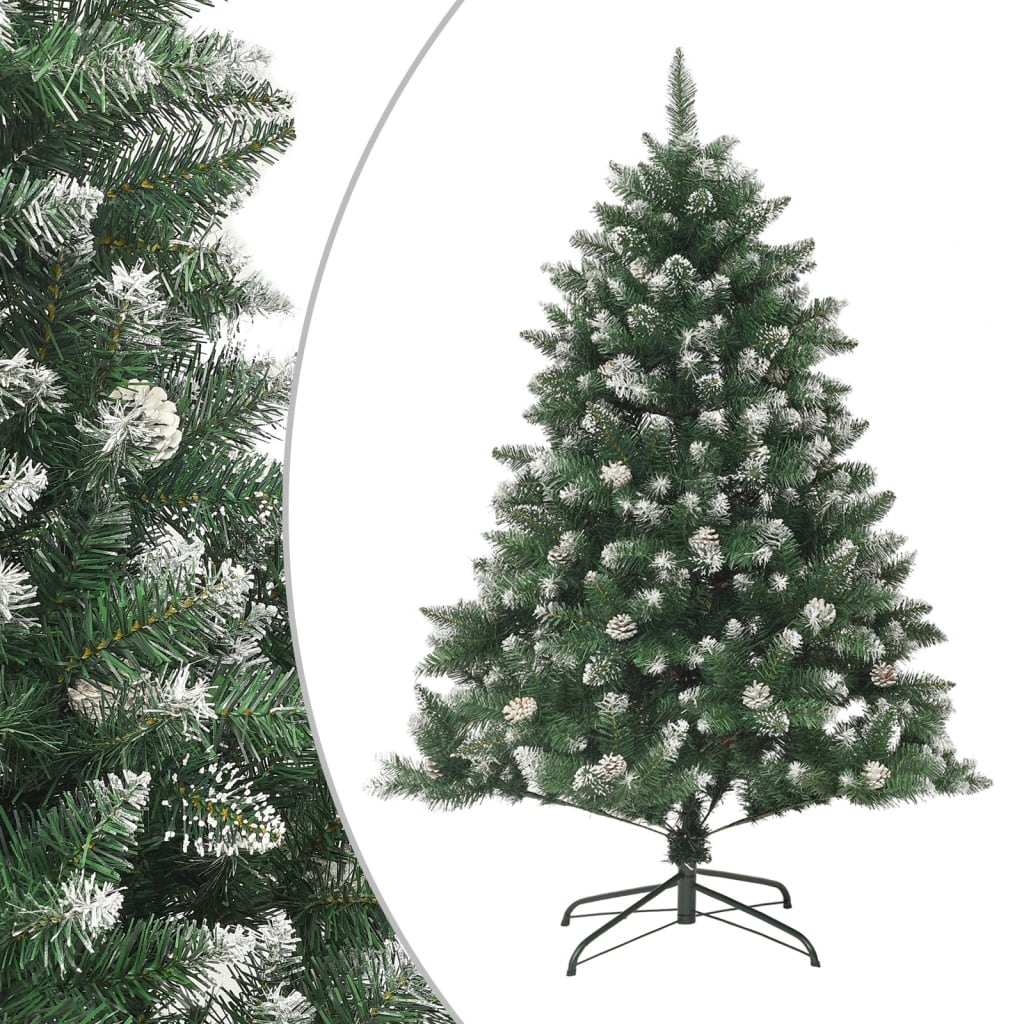 Kunstkerstboom met standaard 120 cm PVC - AllerleiShop