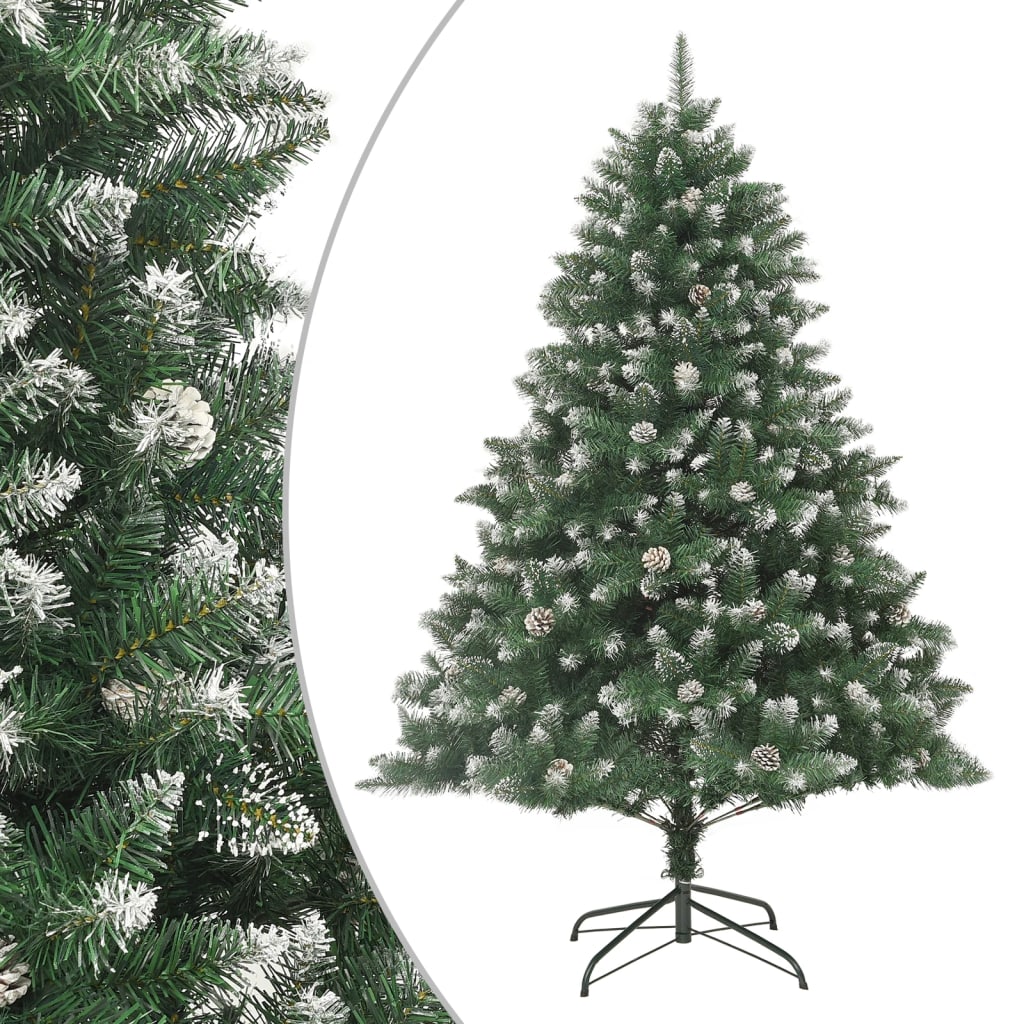 Kunstkerstboom met standaard 180 cm PVC - AllerleiShop