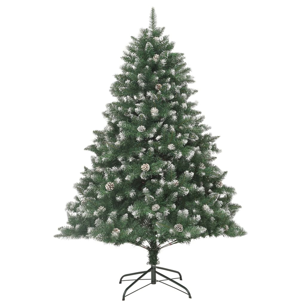 Kunstkerstboom met standaard 180 cm PVC - AllerleiShop