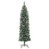 Kunstkerstboom smal met standaard 150 cm PVC - AllerleiShop