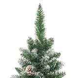 Kunstkerstboom smal met standaard 150 cm PVC - AllerleiShop