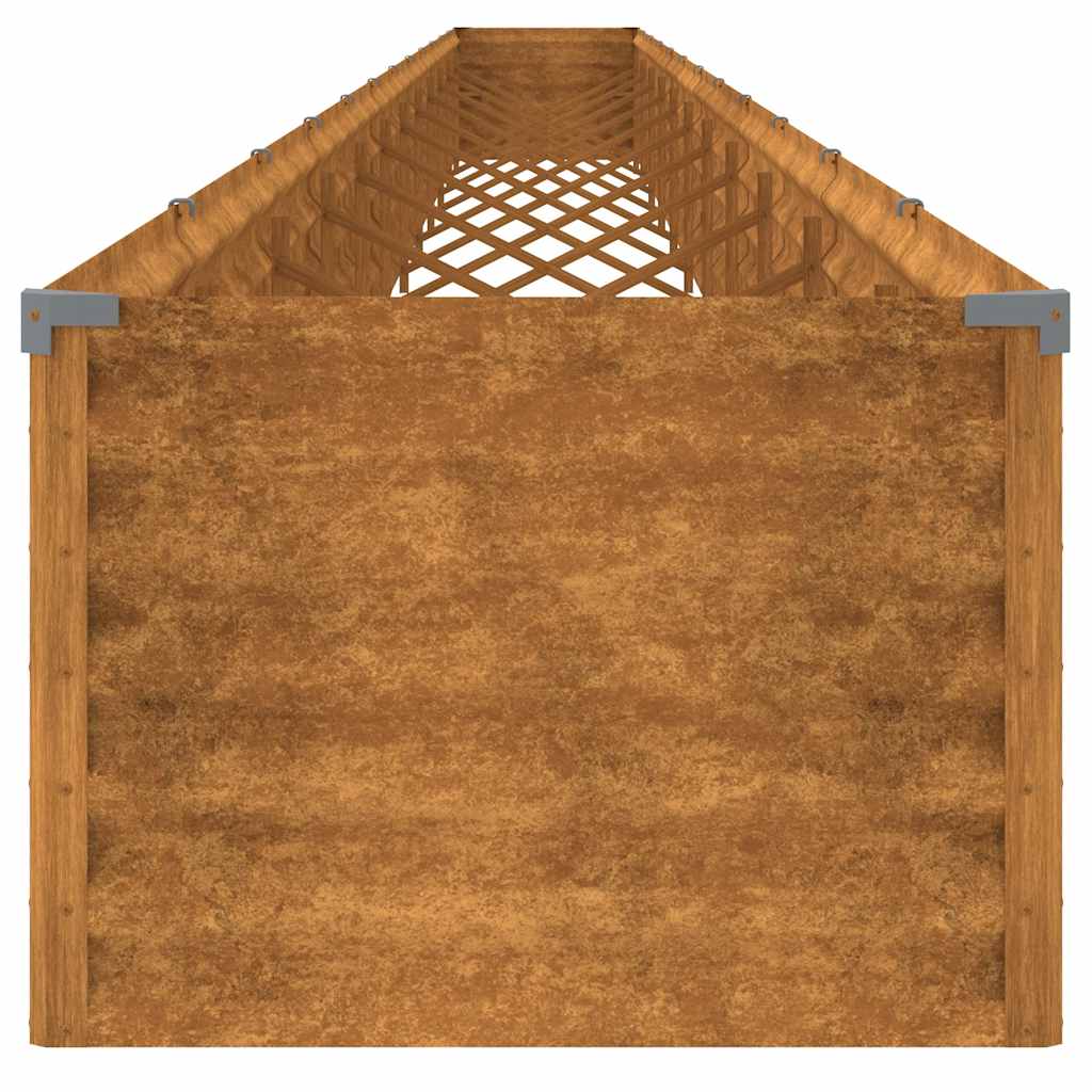 Plantenbak verhoogd 1152x50x36 cm cortenstaal