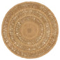 Tapijt rond 90 cm gevlochten jute - AllerleiShop