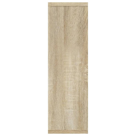 Wandschap 85x16x52,5 cm bewerkt hout sonoma eikenkleurig - AllerleiShop