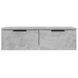 Wandkast 68x30x20 cm bewerkt hout betongrijs - AllerleiShop