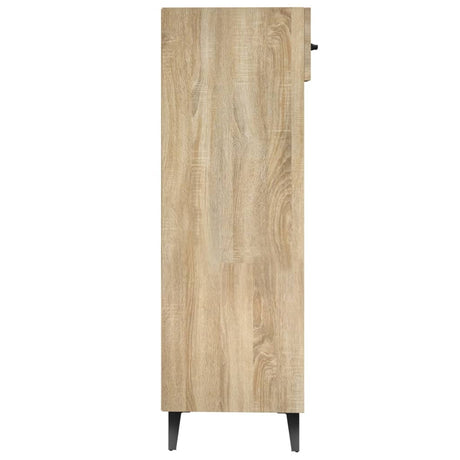 Schoenenkast 30x35x105 cm bewerkt hout sonoma eikenkleurig - AllerleiShop