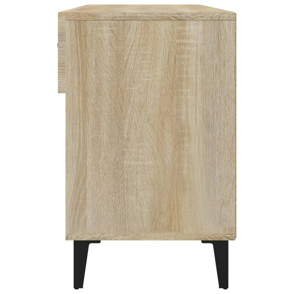 Schoenenkast 102x35x55 cm bewerkt hout sonoma eikenkleurig - AllerleiShop