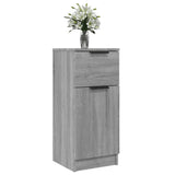 Dressoir 30x30x70 cm bewerkt hout grijs sonoma eikenkleurig - AllerleiShop