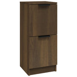 Dressoir 30x30x70 cm bewerkt hout bruin eikenkleur - AllerleiShop