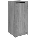 Schoenenkast 30x35x70 cm bewerkt hout grijs sonoma eikenkleurig - AllerleiShop