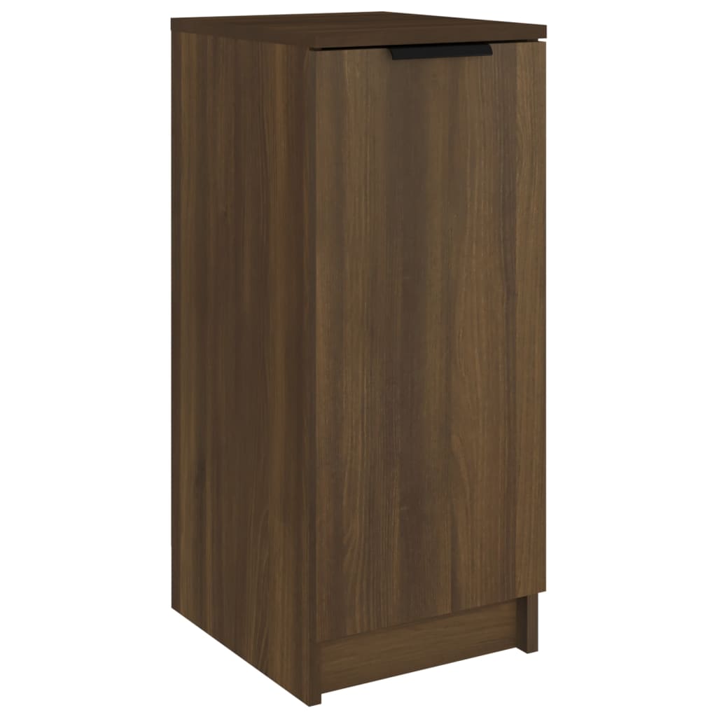 Schoenenkast 30x35x70 cm bewerkt hout bruin eikenkleur - AllerleiShop