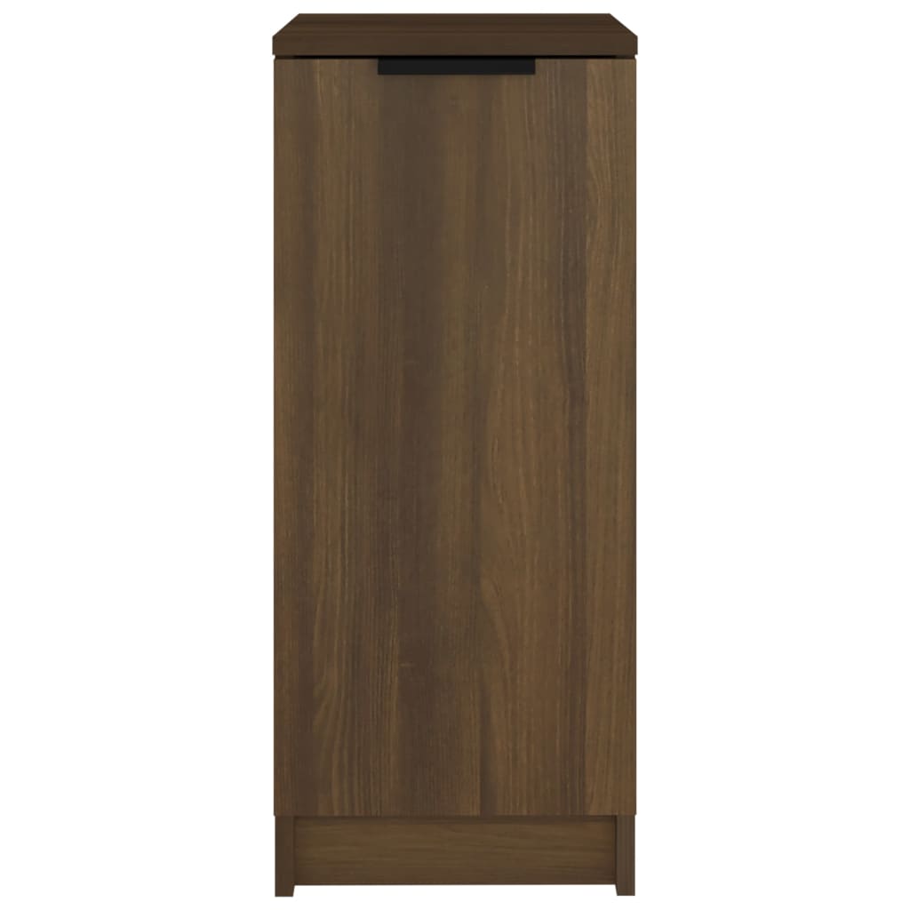 Schoenenkast 30x35x70 cm bewerkt hout bruin eikenkleur - AllerleiShop