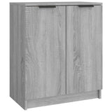 Schoenenkast 59x35x70 cm bewerkt hout grijs sonoma eikenkleurig - AllerleiShop