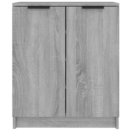 Schoenenkast 59x35x70 cm bewerkt hout grijs sonoma eikenkleurig - AllerleiShop