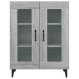 Dressoir 69,5x34x90 cm bewerkt hout grijs sonoma eikenkleurig - AllerleiShop