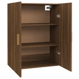 Hangkast 69,5x34x90 cm bruin eikenkleur - AllerleiShop