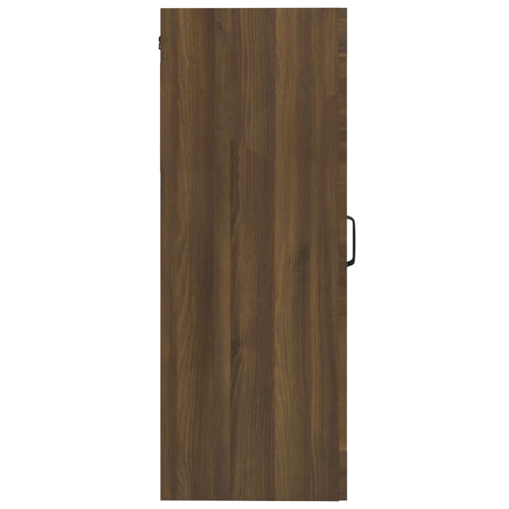 Hangkast 69,5x34x90 cm bruin eikenkleur - AllerleiShop