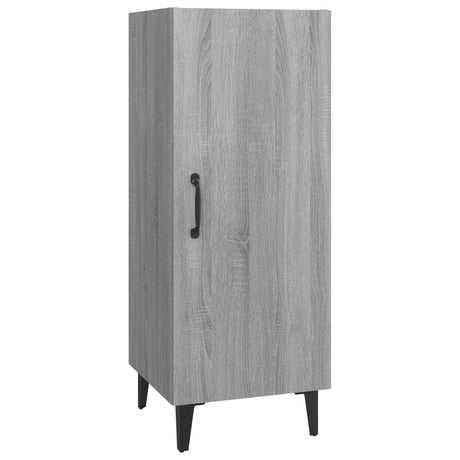 Dressoir 34,5x34x90 cm bewerkt hout grijs sonoma eikenkleurig - AllerleiShop