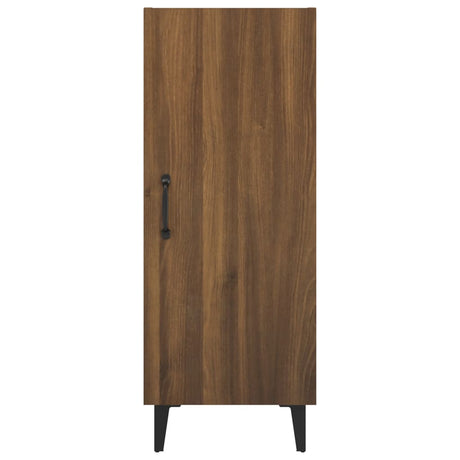 Dressoir 34,5x34x90 cm bewerkt hout bruin eikenkleur - AllerleiShop