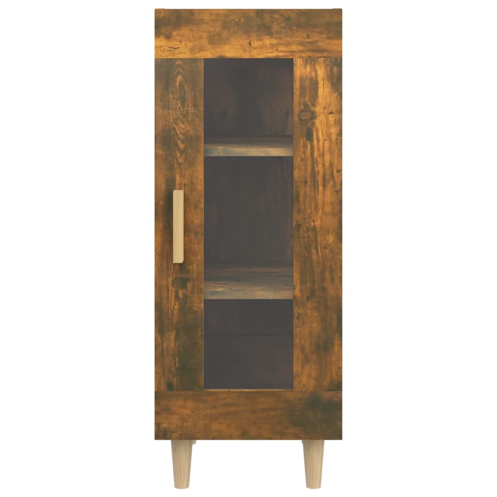 Dressoir 34,5x34x90 cm bewerkt hout gerookt eiken - AllerleiShop