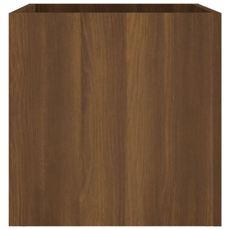 Plantenbak 40x40x40 cm bewerkt hout bruineiken - AllerleiShop