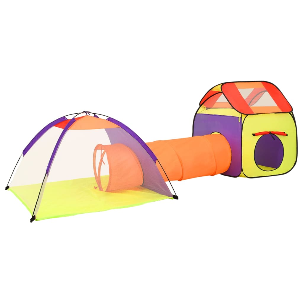 Kinderspeeltent 338x123x111 cm meerkleurig