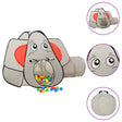 Kinderspeeltent Olifant 174x86x101 cm grijs - AllerleiShop