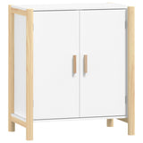 Dressoir 62x38x70 cm bewerkt hout wit - AllerleiShop