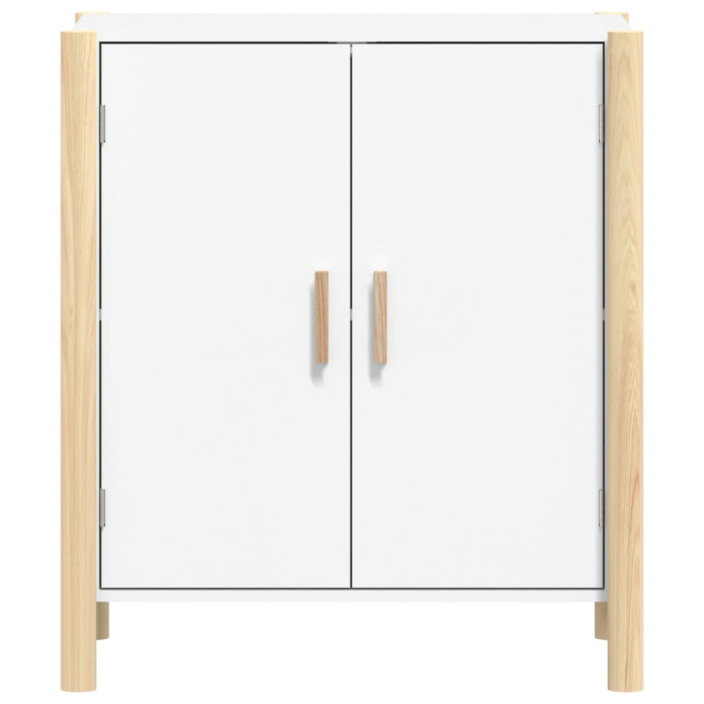 Dressoir 62x38x70 cm bewerkt hout wit - AllerleiShop