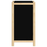 Dressoir 62x38x70 cm bewerkt hout zwart - AllerleiShop