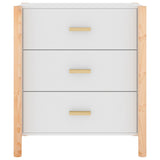 Dressoir 62x38x70 cm bewerkt hout wit - AllerleiShop