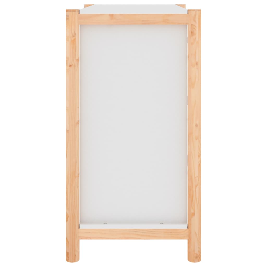 Dressoir 62x38x70 cm bewerkt hout wit - AllerleiShop