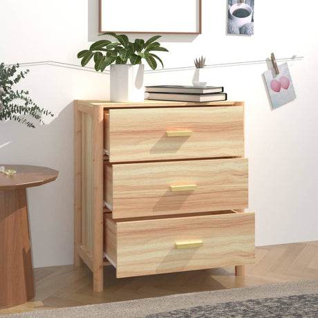 Dressoir 62x38x70 cm bewerkt hout - AllerleiShop