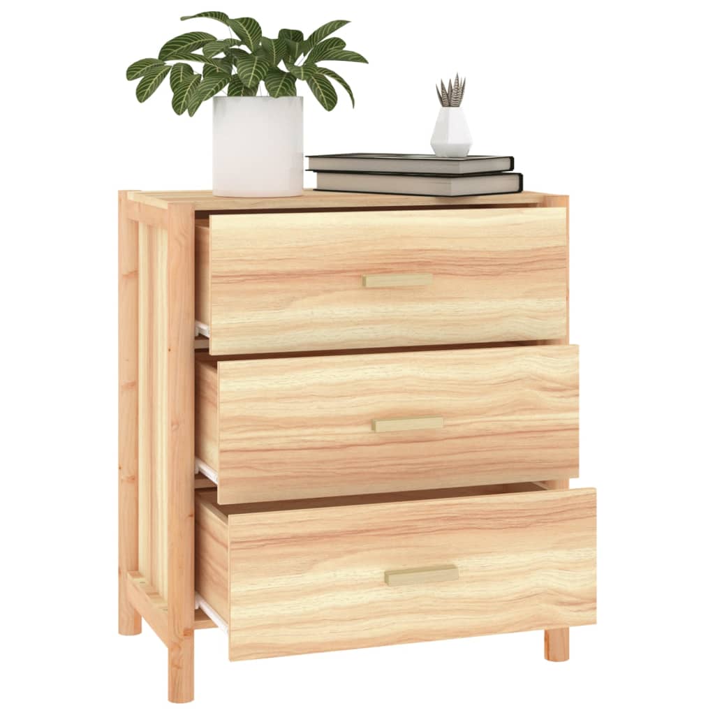 Dressoir 62x38x70 cm bewerkt hout - AllerleiShop