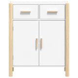 Dressoir 62x38x75 cm bewerkt hout wit - AllerleiShop