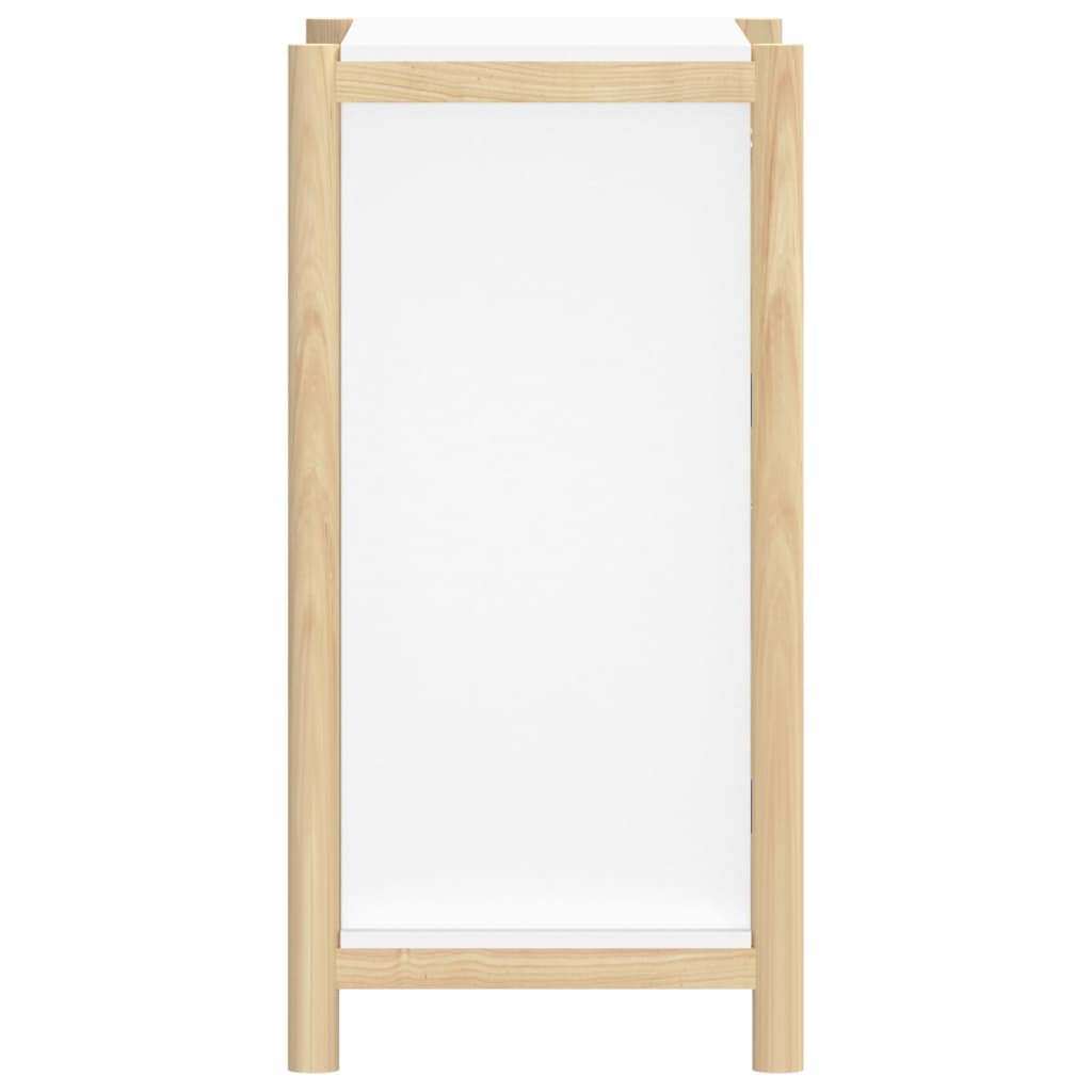 Dressoir 62x38x75 cm bewerkt hout wit - AllerleiShop