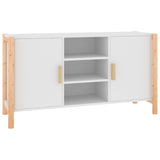 Dressoir 107x38x60 cm bewerkt hout wit - AllerleiShop