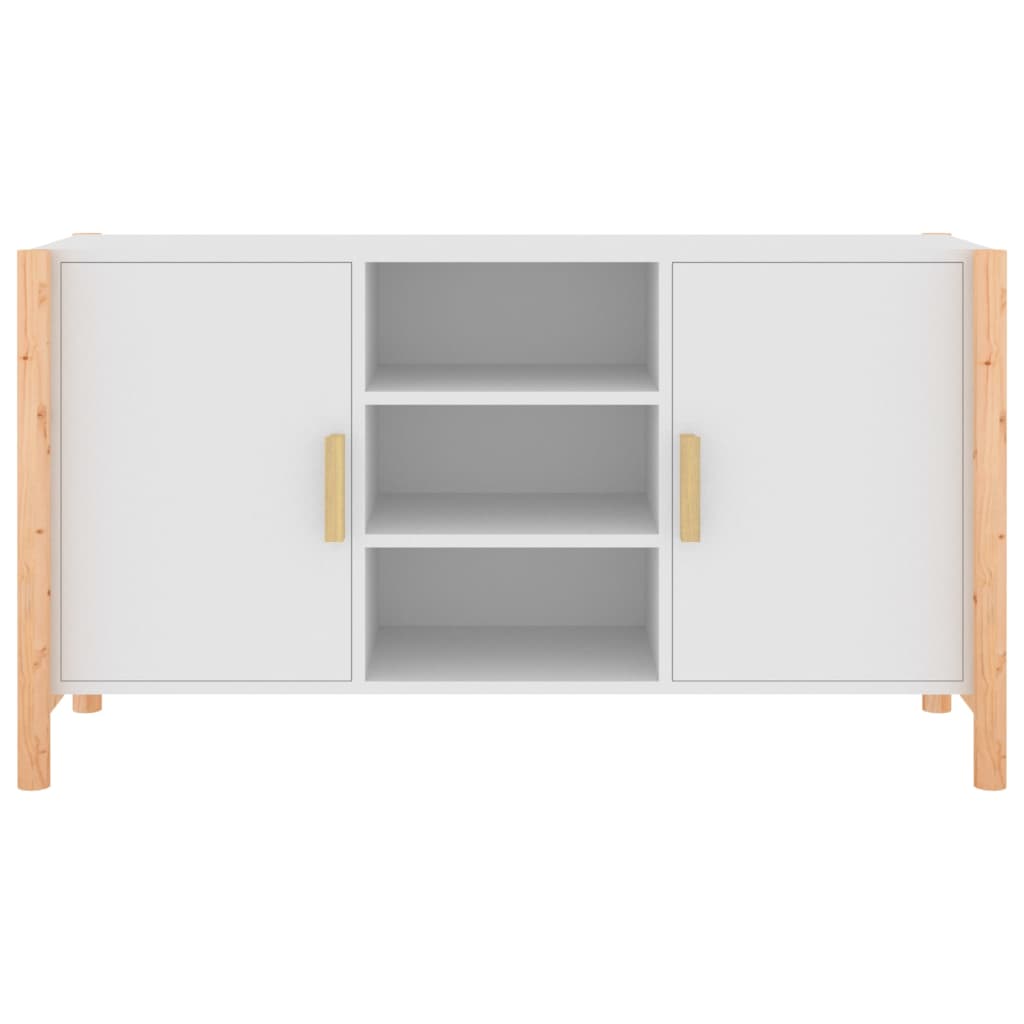 Dressoir 107x38x60 cm bewerkt hout wit - AllerleiShop