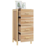 Hoge kast 42x38x90 cm bewerkt hout - AllerleiShop