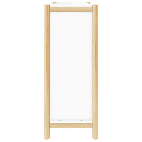 Schoenenkast 57,5x33x80 cm bewerkt hout wit - AllerleiShop