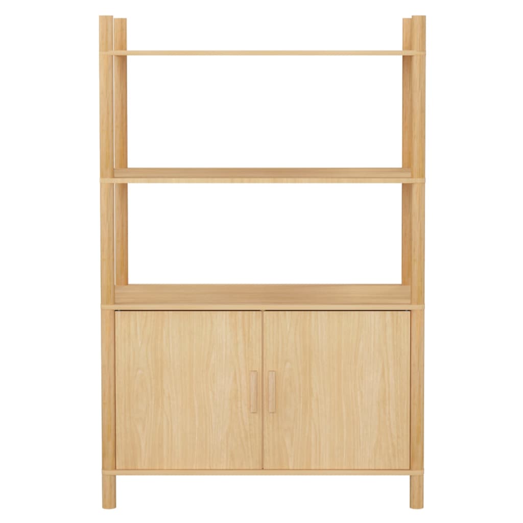 Hoge kast 80x40x121 bewerkt hout - AllerleiShop