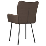 Eetkamerstoelen draaibaar 2 st stof taupe - AllerleiShop