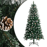 Kunstkerstboom met standaard 120 cm PVC groen - AllerleiShop