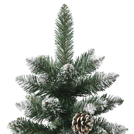 Kunstkerstboom met standaard 120 cm PVC groen - AllerleiShop