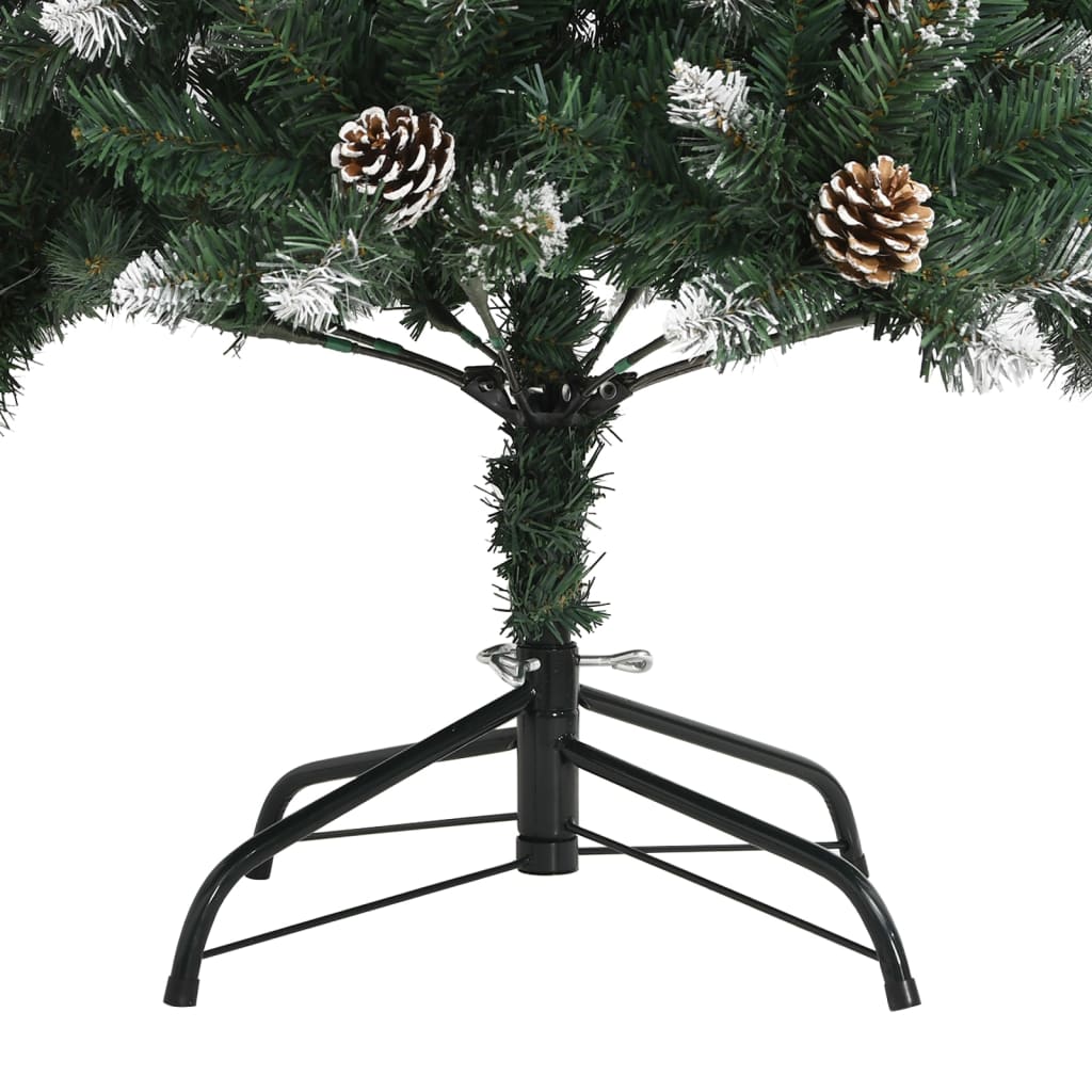 Kunstkerstboom met standaard 120 cm PVC groen - AllerleiShop