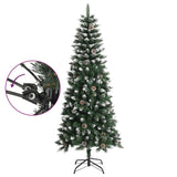 Kunstkerstboom met standaard 180 cm PVC groen - AllerleiShop