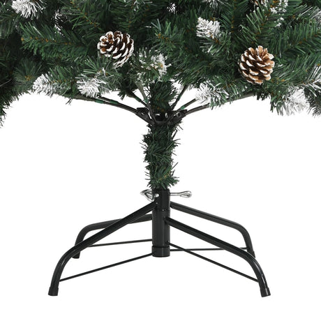 Kunstkerstboom met standaard 180 cm PVC groen - AllerleiShop