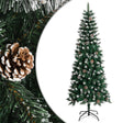 Kunstkerstboom met standaard 210 cm PVC groen - AllerleiShop