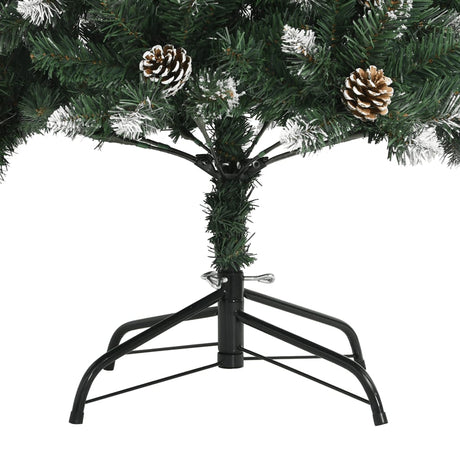 Kunstkerstboom met standaard 240 cm PVC groen - AllerleiShop