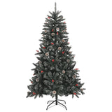 Kunstkerstboom met standaard 150 cm PVC groen - AllerleiShop